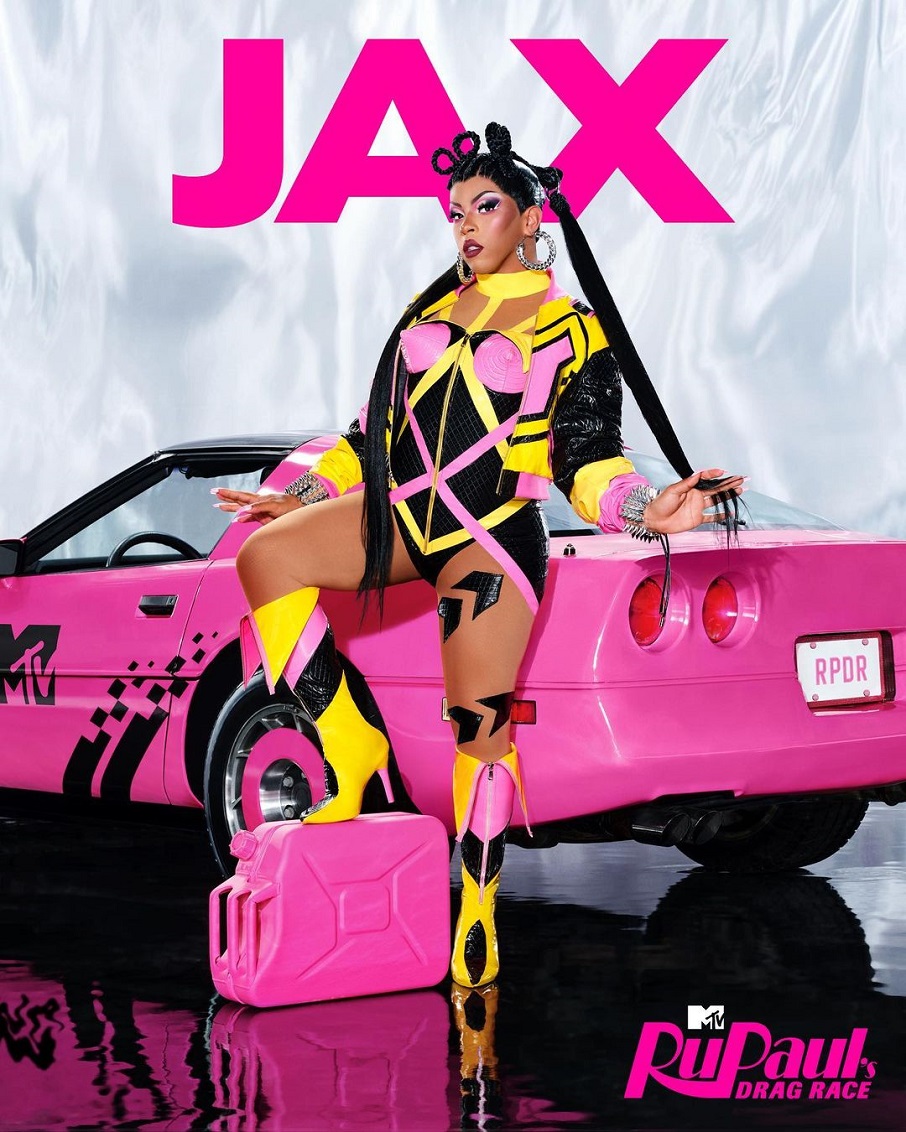 Jax, drag queen da 15ª temporada de RuPaul's Drag Race.. Foto: Reprodução/Instagram 17.01.2023