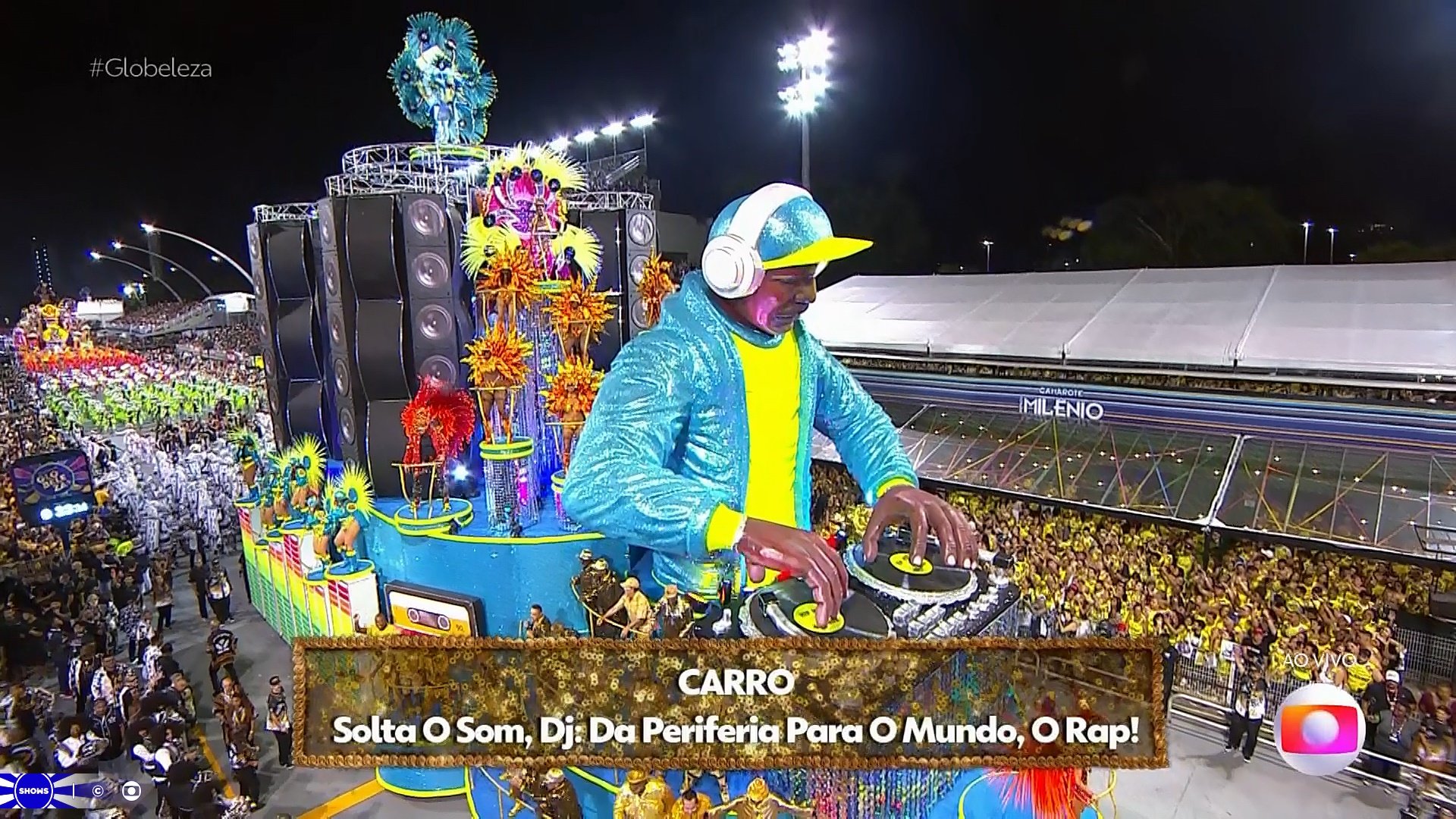 Carnaval de SP: Vai-Vai Reprodução/Globo