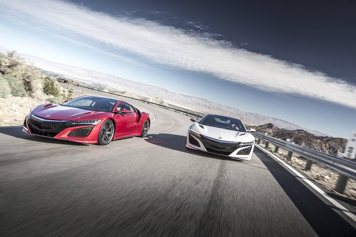 Acura NSX. Foto: Divulgação