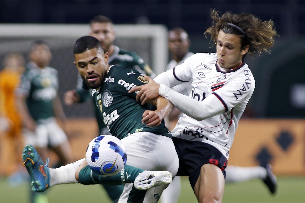 Palmeiras x Athletico-PR - Libertadores. Foto: Reprodução / Twitter Conmebol - 06.09.2022