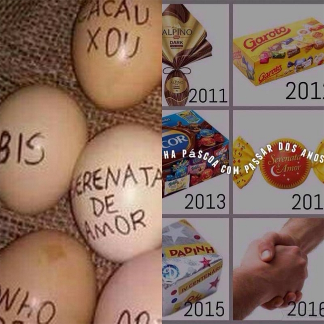 Até por causa disso, não é raro encontrar memes nas redes sociais que fazem referências divertidas aos preços dos ovos de chocolate.  Reprodução: Flipar