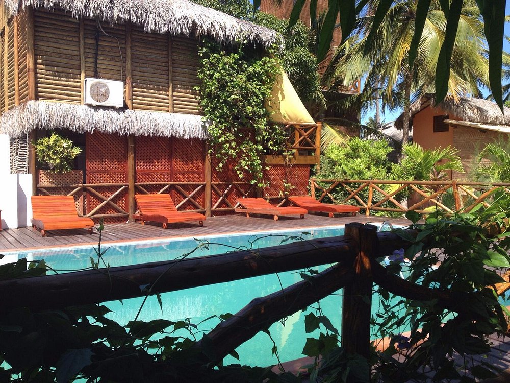 Área externa da Pousada Café Zapata. Foto: Reprodução - redes sociais