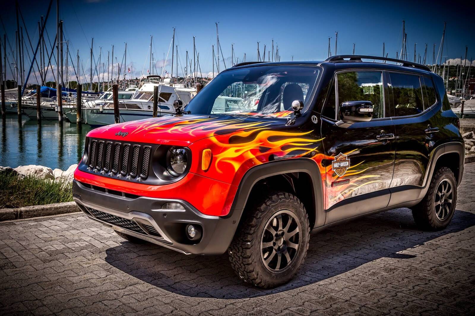 Jeep Renegade Hells Revenge. Foto: Divulgação