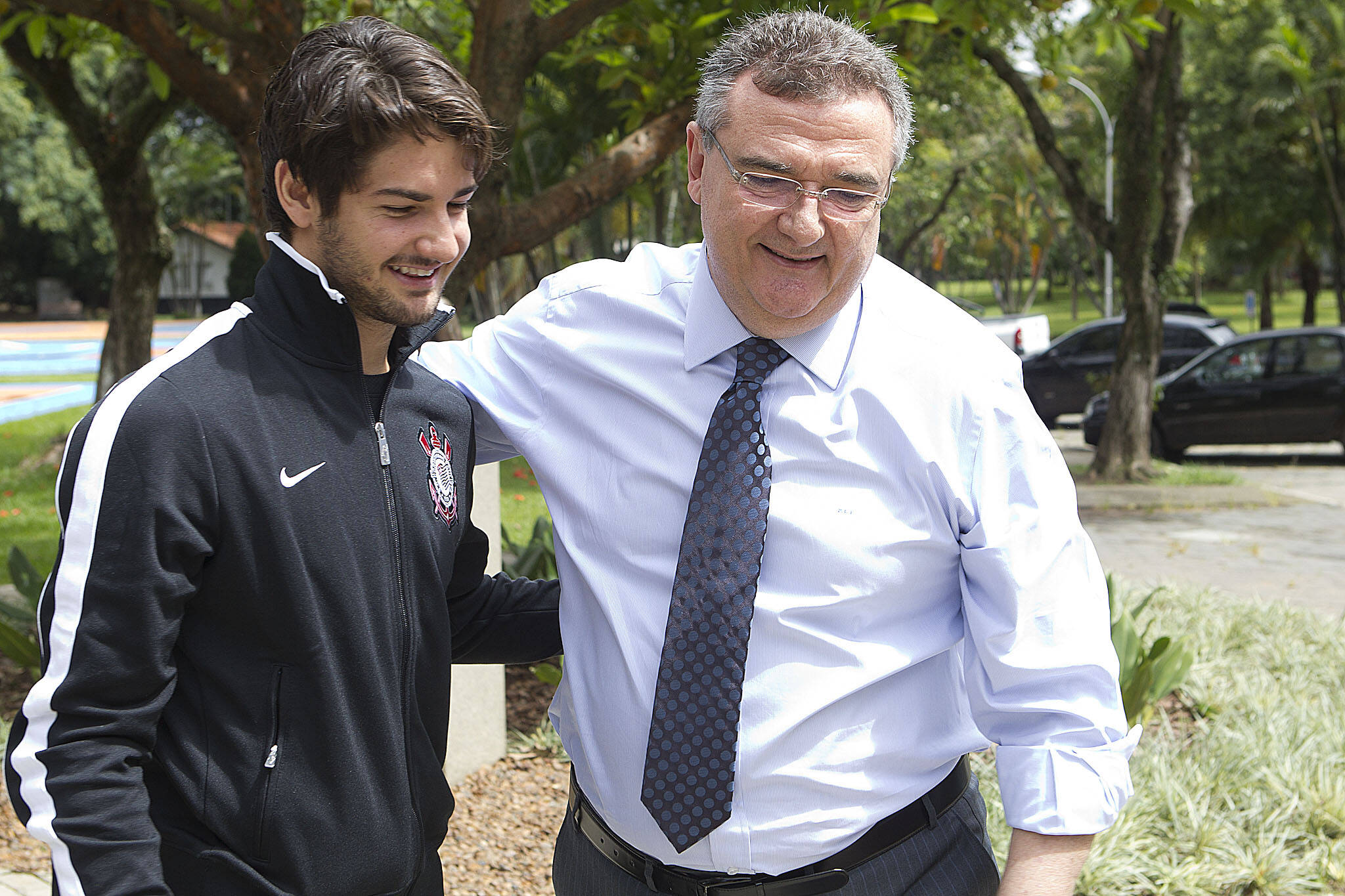 Corinthians deve a Pato e Gobbi espera verba de patrocínio para quitar dívida. Foto: Daniel Augusto Jr./Agência Corinthians