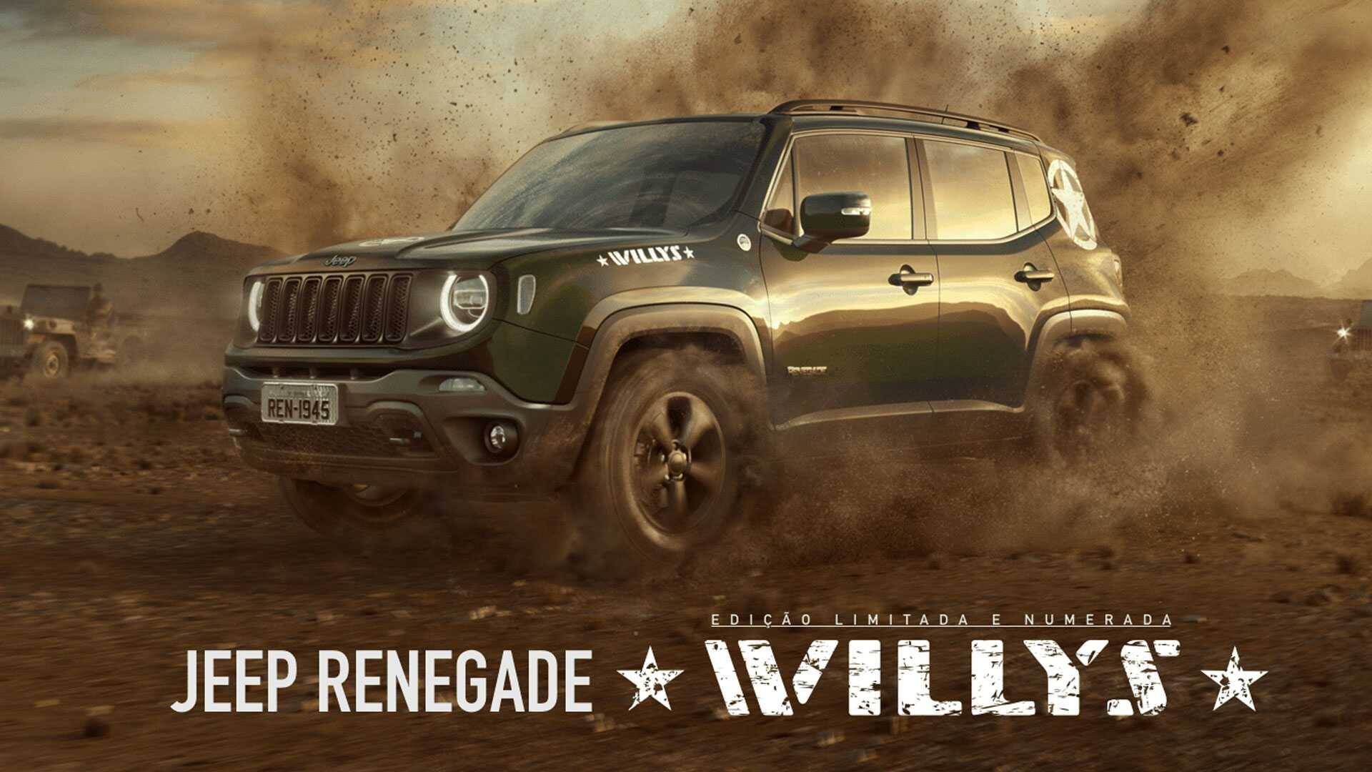 Jeep Renegade Willys. Foto: Divulgação