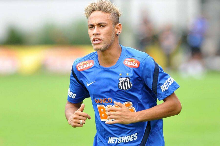 Cabelos do Neymar. Foto: Reprodução
