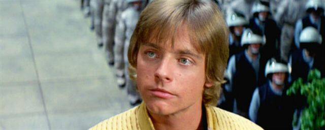 Mark Hamill como Luke Skywalker ao longo dos anos. Foto: Divulgação