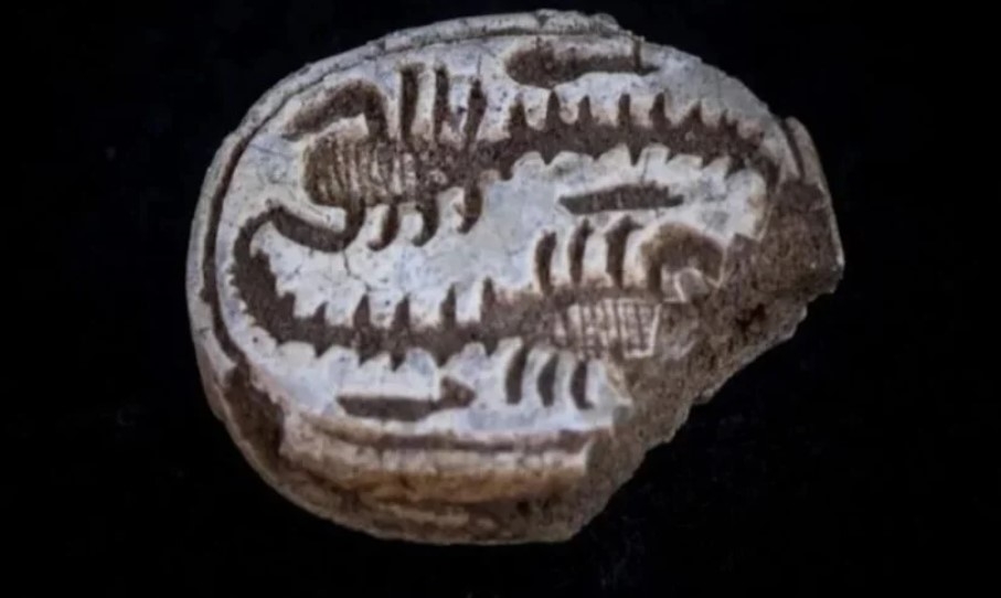 A entidade israelense declarou que o amuleto data do período do Novo Império no Egito (1539 - 525 a.C). A peça traz um desenho de um besouro de esterco, ou escaravelho sagrado, inseto venerado na época. O objeto histórico ficará exposto ao público no Jay and Jeanie Schottenstein National Campus for the Archaeology of Israel, em Jerusalém.
 Reprodução: Flipar