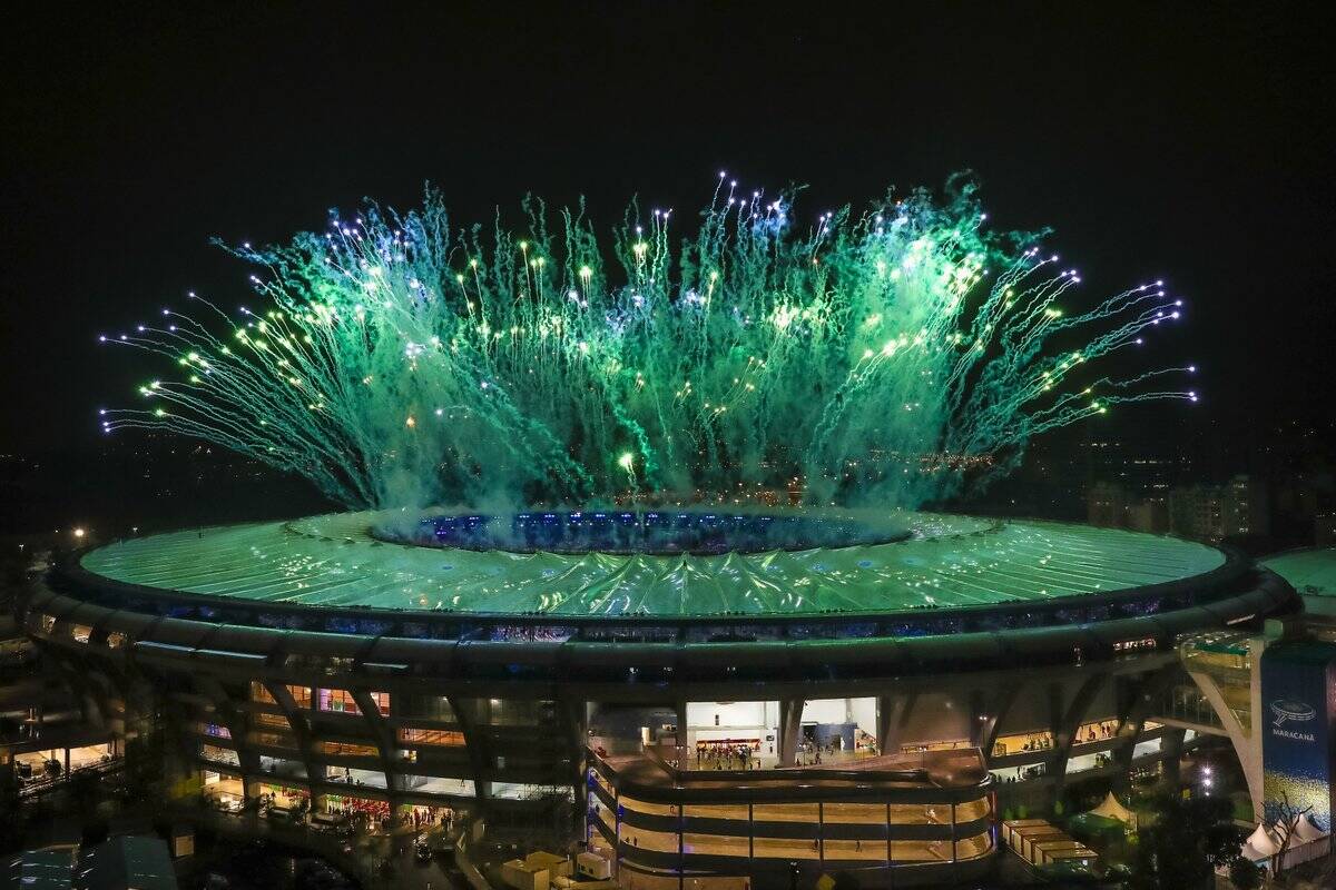 Cerimônia de encerramento do Rio 2016. Foto: Reprodução/Twitter