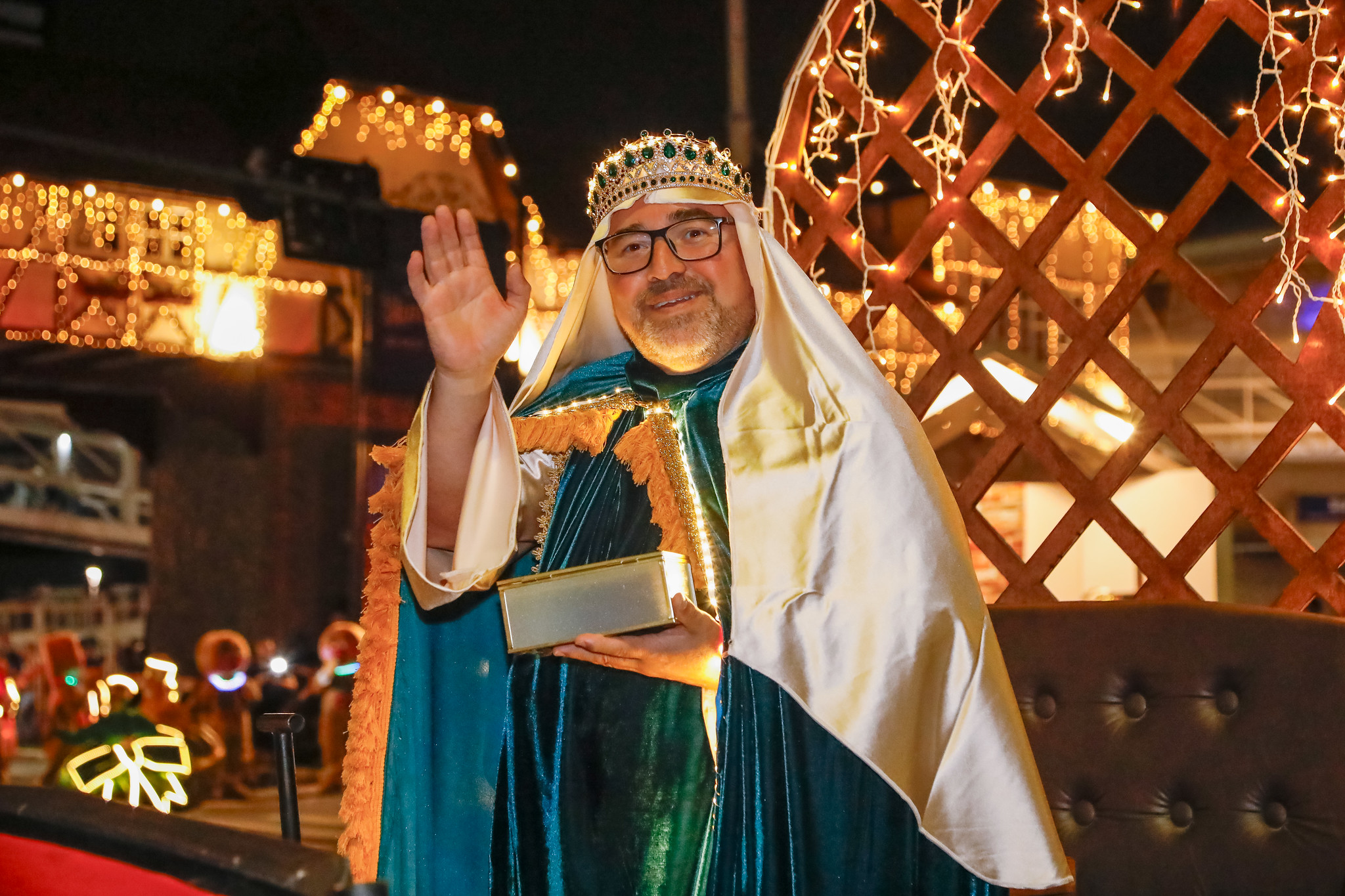 Desfile de Natal em Blumenau - SC. Foto: Divulgação / Prefeitura de Blumenau (SC)