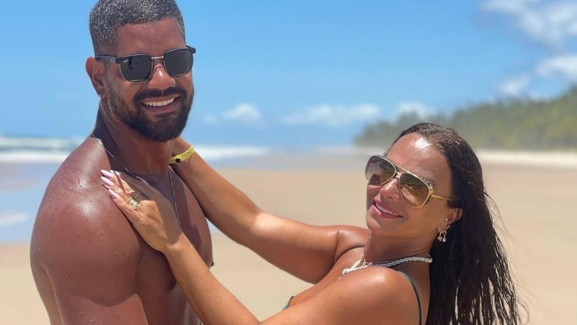 Viviane Araujo e Guilherme Militão Reprodução Instagram - 1.5.2024