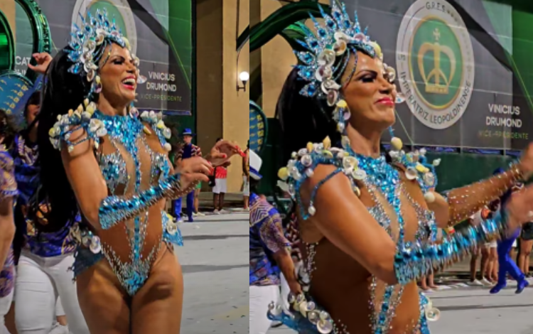 Alice Alvez em mini desfiles no RJ