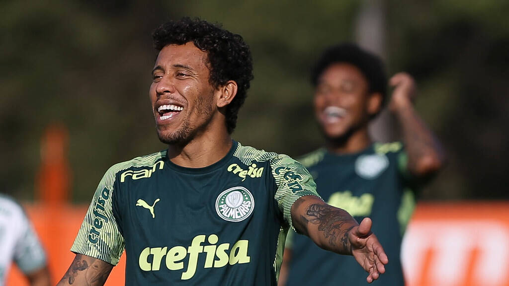 Palmeiras treina para a semifinal. Foto: Cesar Greco