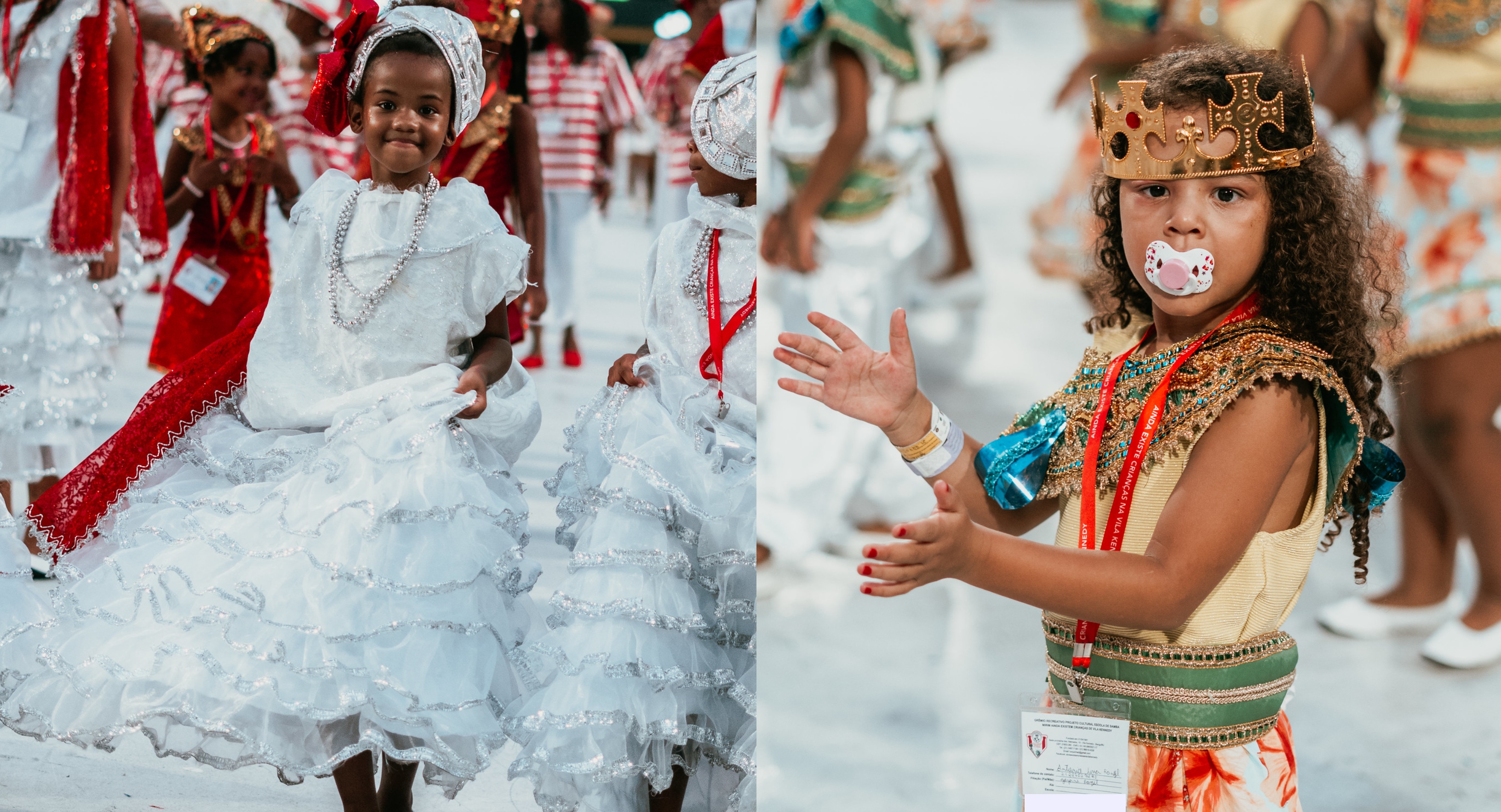 Ensaio das escolas de samba mirins do Rio de Janeiro (RJ). Foto: Divulgação - Liesa - Eduardo Hollanda