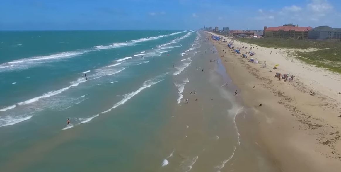 A Island Beach está localizada na costa de Padre Island, que é a maior das ilhas de barreiras do Texas e a mais longa dos Estados Unidos. A  praia se destaca por sua areia branca e por ser o berço de diversas espécies de tartarugas marinhas. Reprodução: Flipar