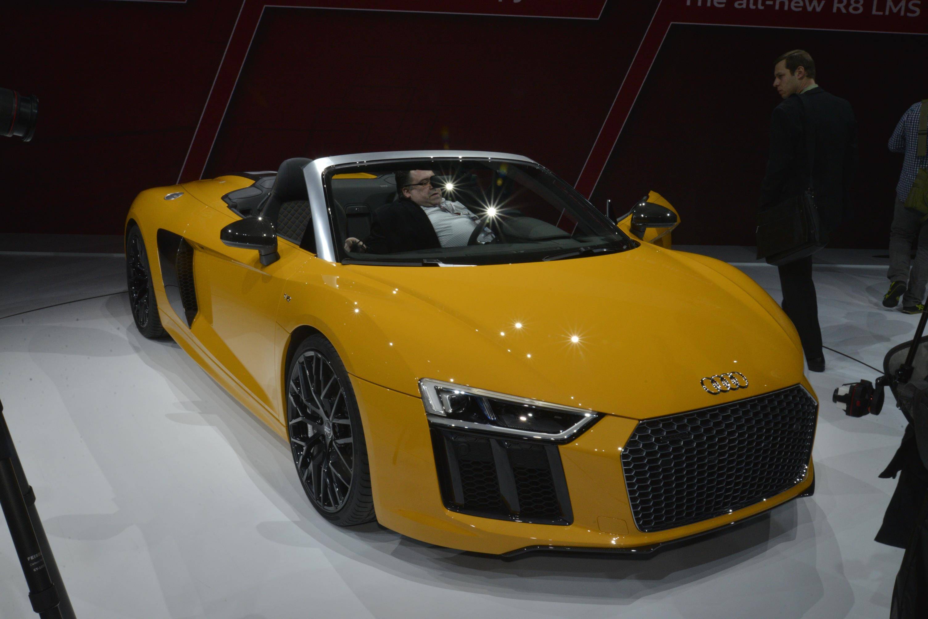 Audi R8 Spyder. Foto: Divulgação