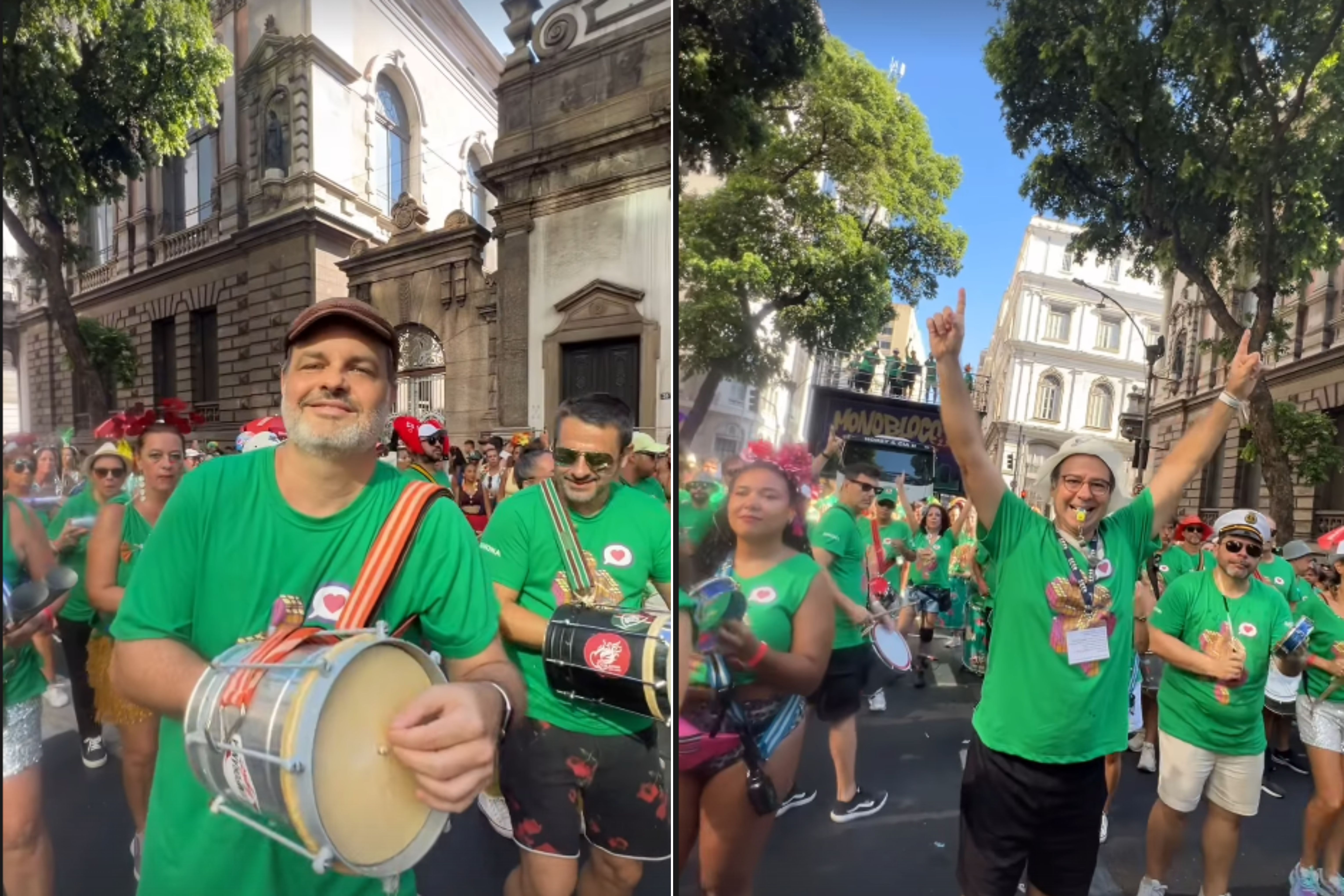 Monobloco encerra carnaval de rua no Rio com desfile para 80 mil foliões Instagram