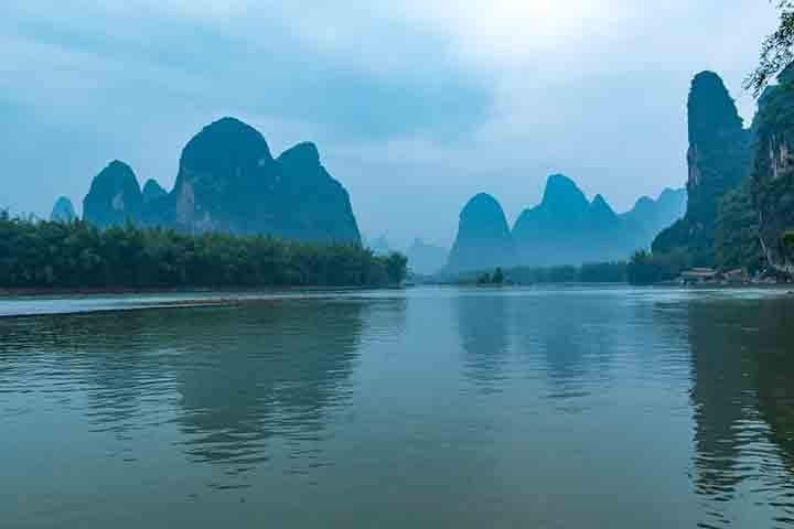 A instalação florestal residencial ocupa cerca de 175 hectares às margens do rio Liujiang, um afluente do chamado sistema do Rio das Pérolas.
 Reprodução: Flipar