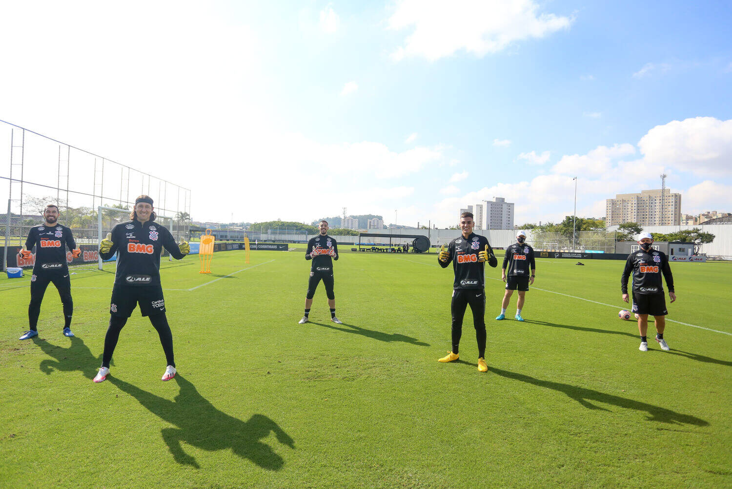 Corinthians treina no CT. Foto: Rodrigo Coca/Agência Corinthians