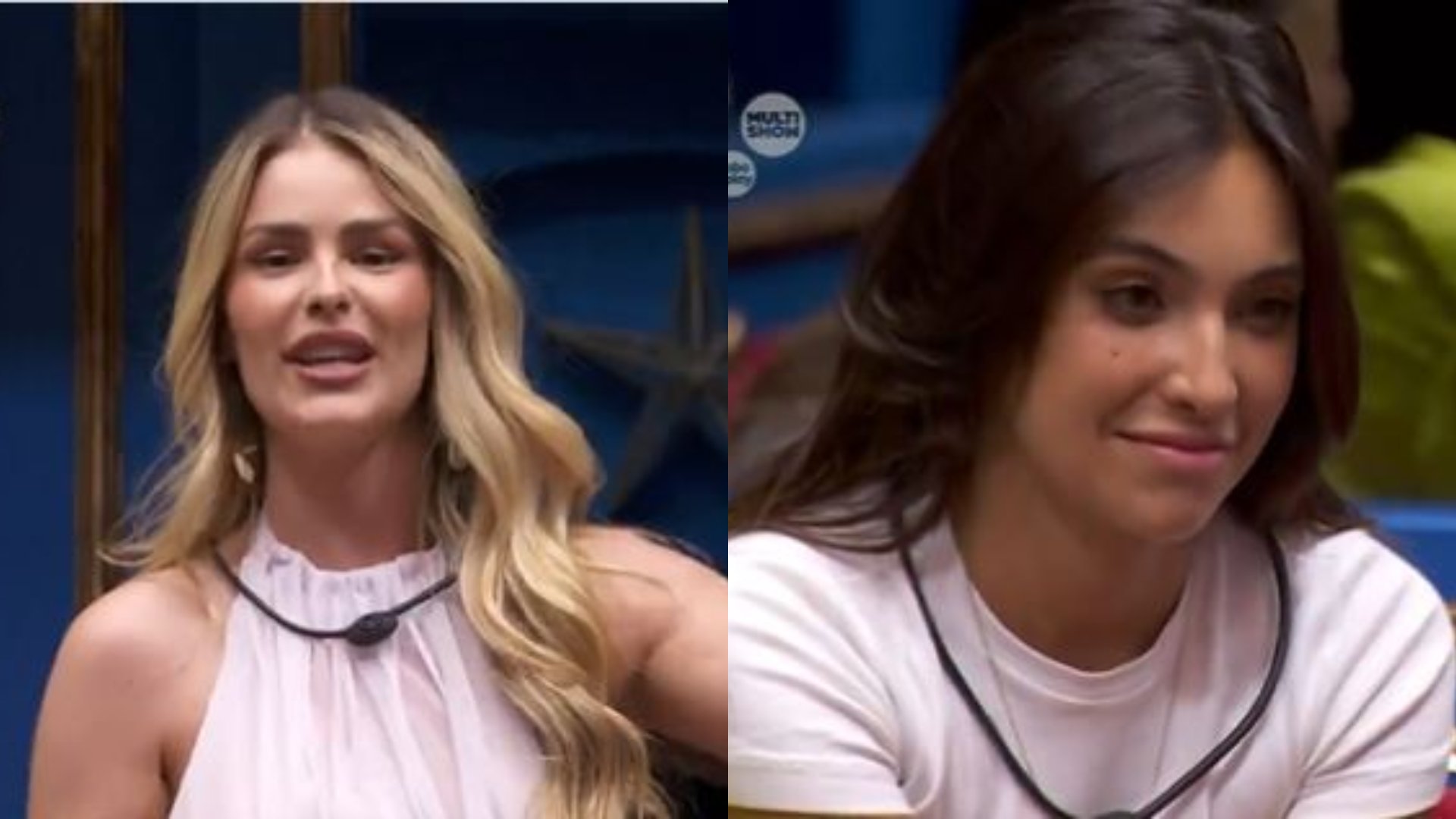 BBB 24: Yasmin Brunet manda recado para Vanessa Lopes: 'Preciso conversar com você'. Foto: Reprodução/Globo