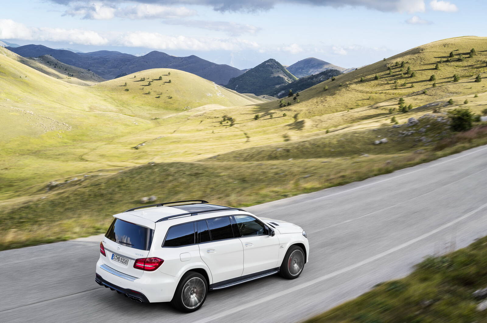 Mercedes-Benz GLS. Foto: Divulgação