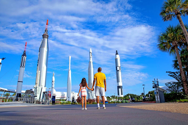 Kennedy Space Center. Foto: Cortesia Kennedy Space Center Visitor Complex