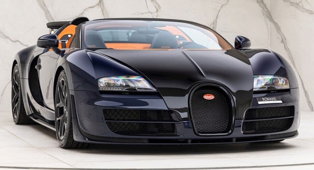 Bugatti Veyron Grand Sport Vitesse - US$ 1,7 milhão (R$ 8,3 milhões). Foto: Reprodução