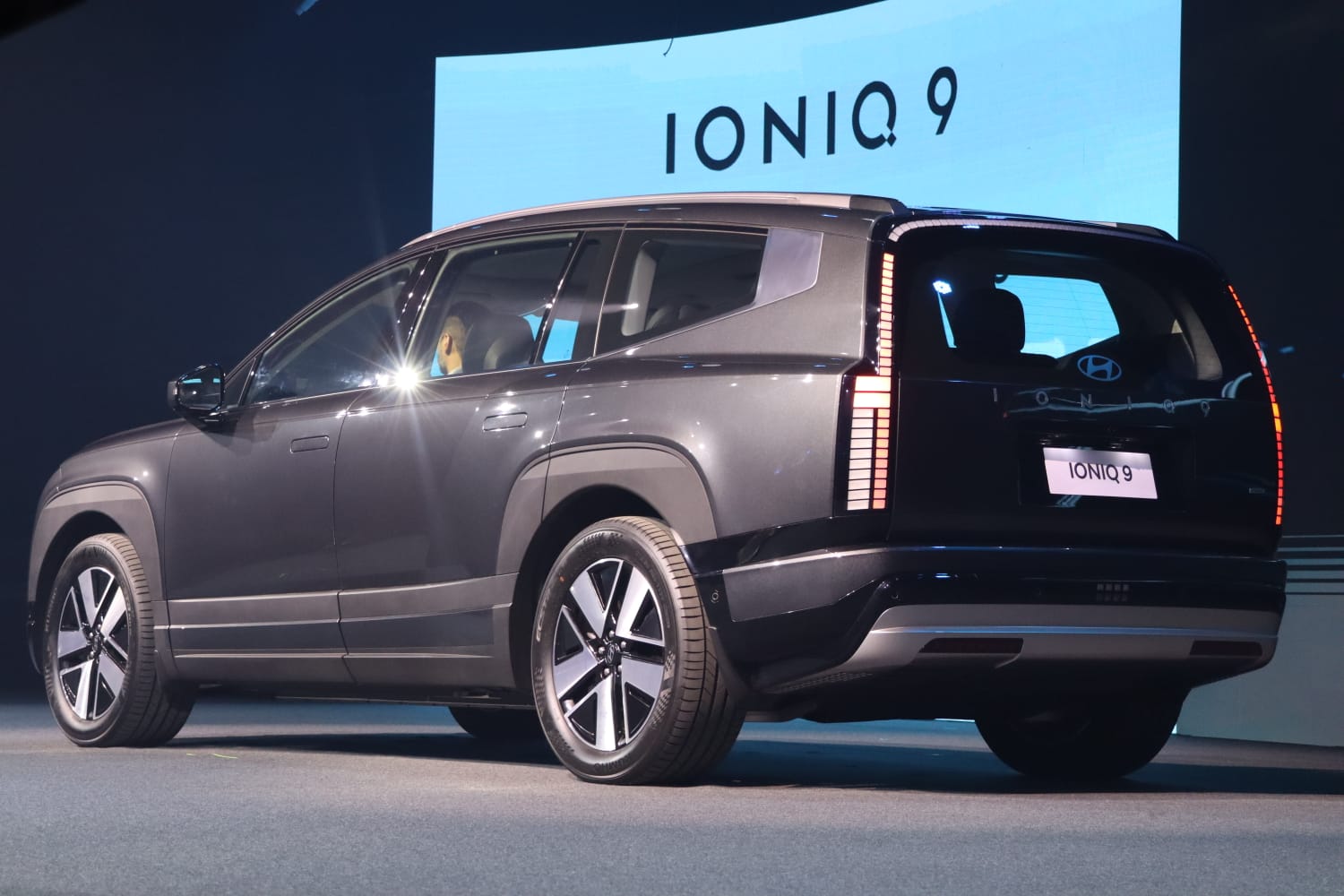 A Hyundai anunciou o Ioniq 9, o primeiro elétrico de sete lugares da marca. Foto: Pedro H.Lopes/Portal iG