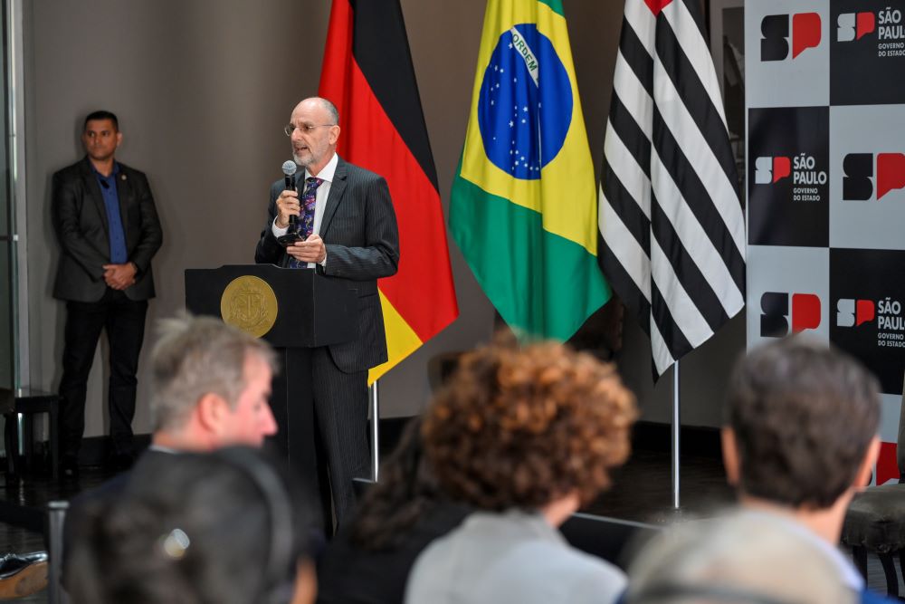 O cônsul-adjunto da Alemanha em São Paulo, Joseph Weiss