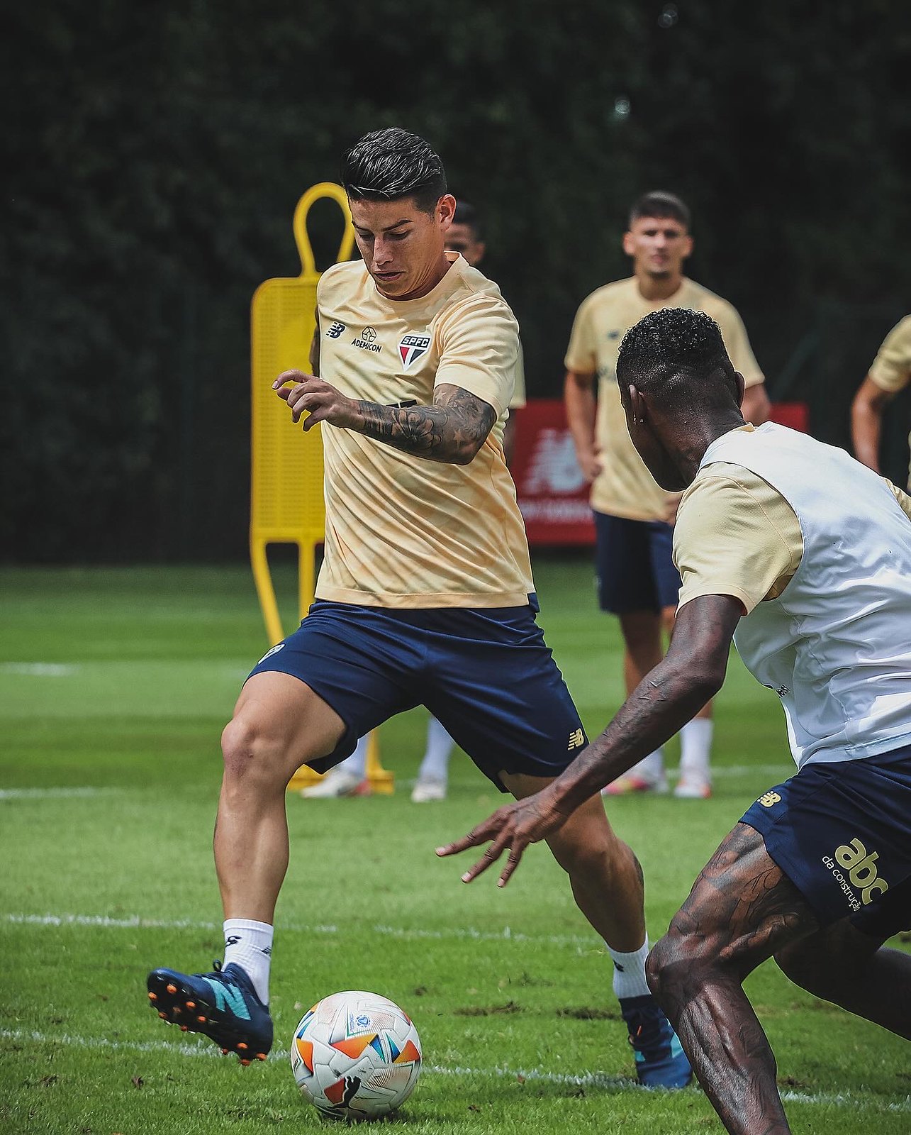 Treino do São Paulo - 02.04.24 Divulgação / São Paulo