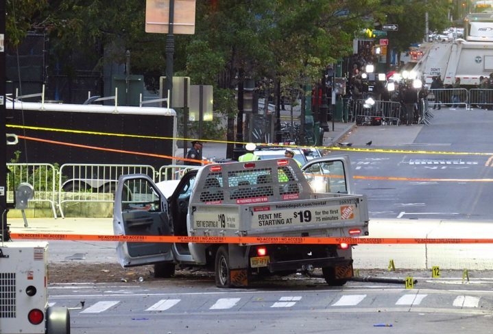 O terrorista Sayfullo Saipov, condenado a mais de 10 prisões perpétuas por dirigir uma picape que matou oito pessoas em 31/10/17, em Nova York, é um dos criminosos mais célebres que estiveram na USP Florence High. Reprodução: Flipar