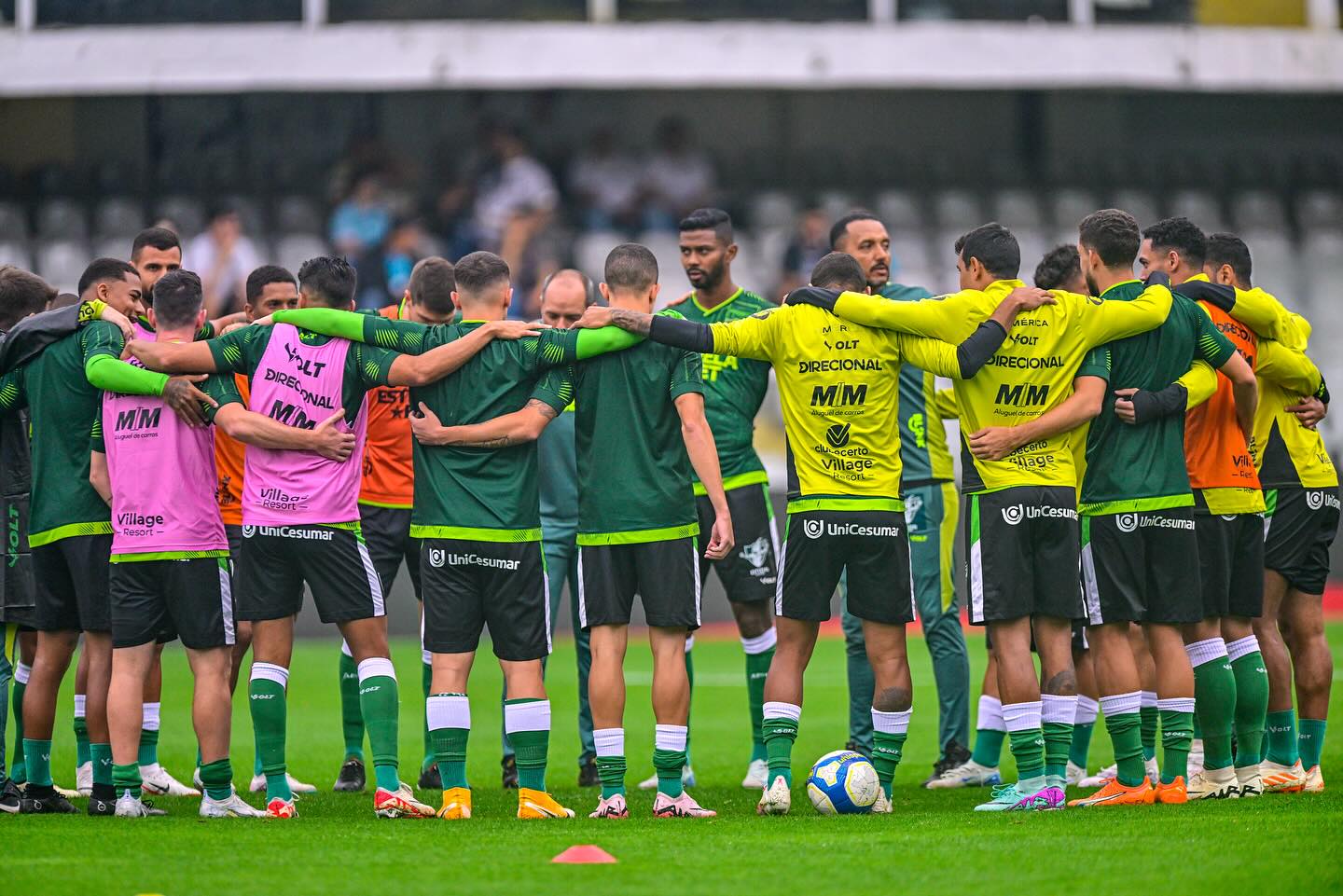 Divulgação Santos x América-MG/ Santos e América-MG