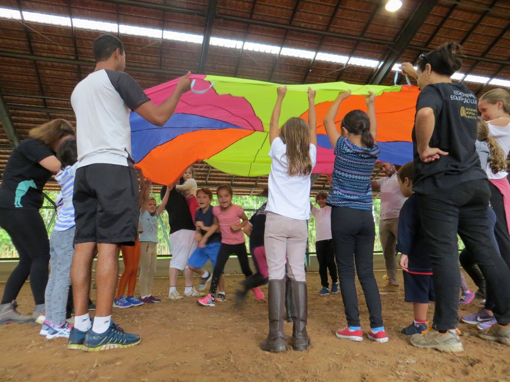 Colônia de férias da Hípica Paulista tem diversas atividades para crianças de 4 a 10 anos de idade. Foto: Divulgação/Hípica Paulista