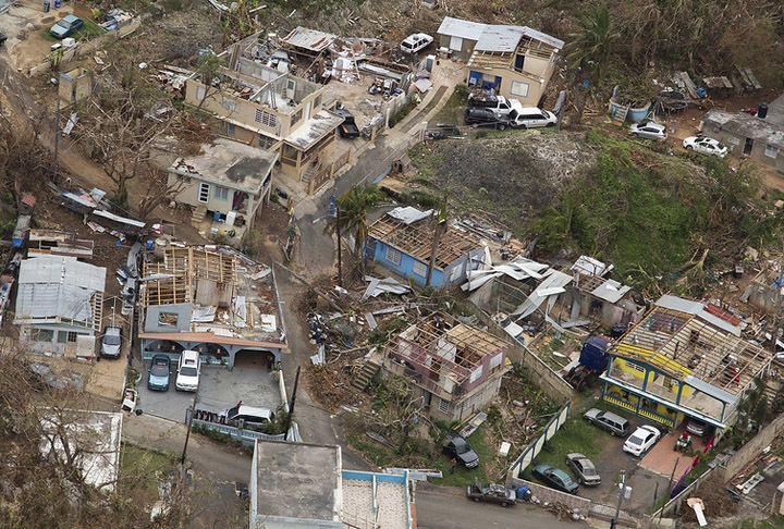 Maria - Em 16/9/2017, atingiu Porto Rico, transformando ruas em depósitos  de destroços, danificando edifícios e cortando a energia elétrica de cidades.. A destruição material chegou a um prejuízo de 90 bilhões de dólares. Cerca de 3 mil pessoas morreram.