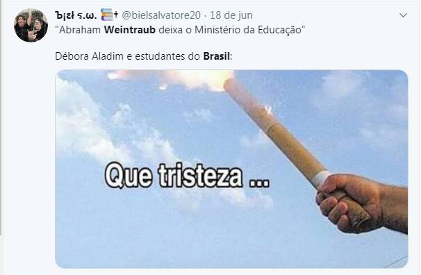Memes do Weintraub. Foto: Reprodução