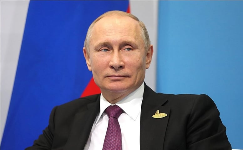 O presidente da Rússia, Vladimir Putin, se manifestou considerando o ato dos EUA como um erro estratégico. Reprodução: Flipar