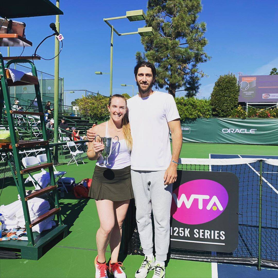 Madison Brengle. Foto: Reprodução/Instagram