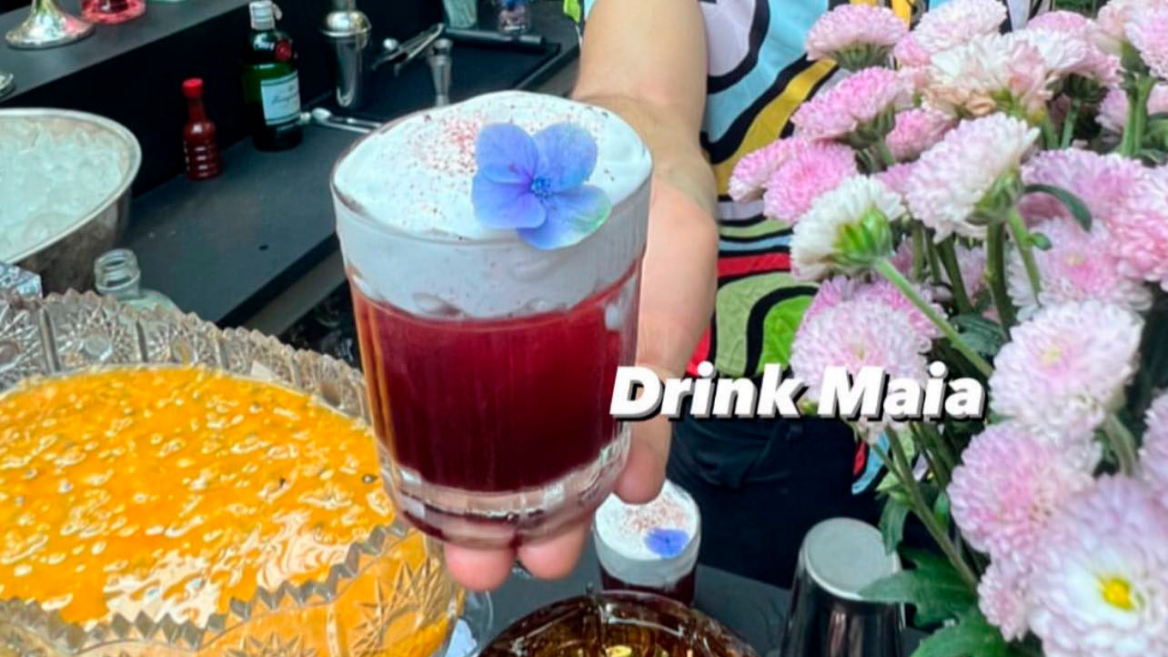 Mel Maia ganhou um drink que levou seu nome. Foto: Reprodução/Instagram 07.05.2023