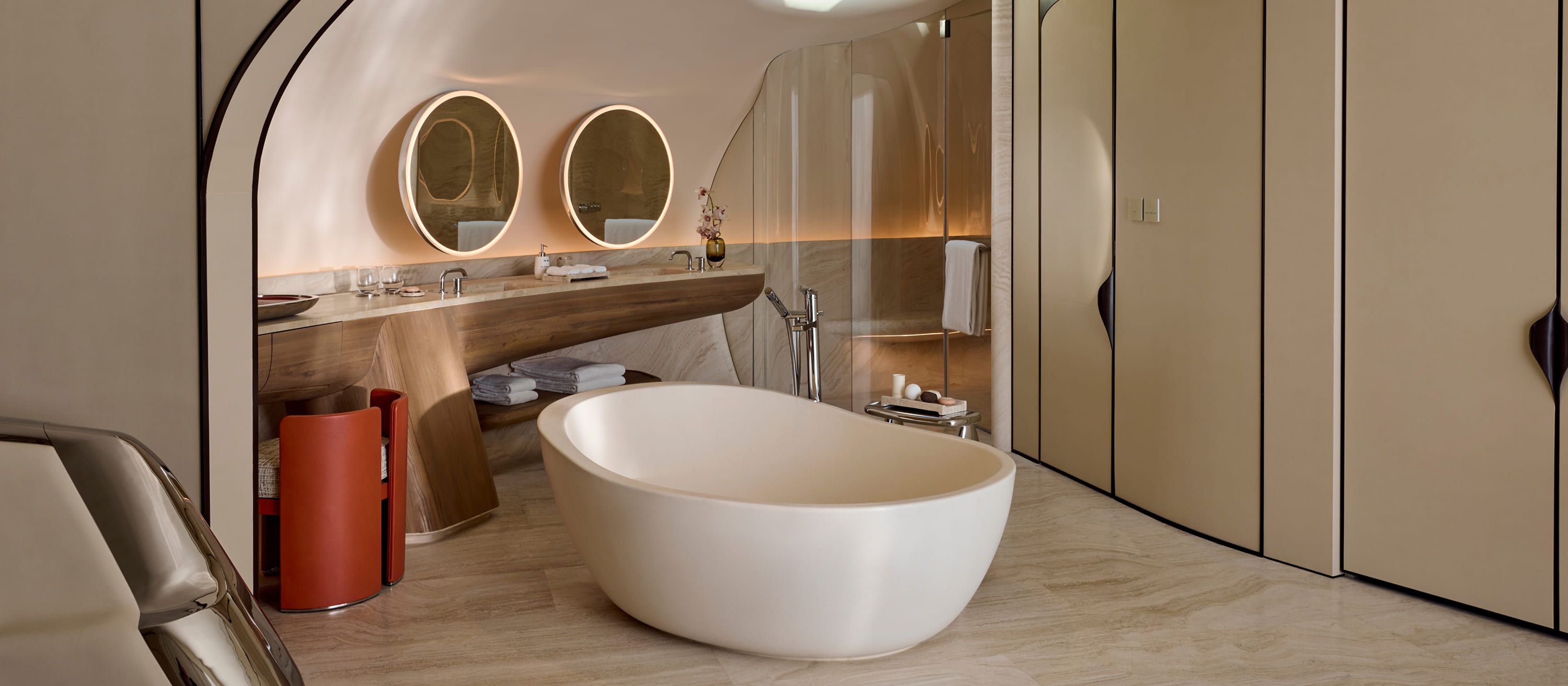 Quarto Vila sobre a água. Foto: Divulgação - Shebara Resort