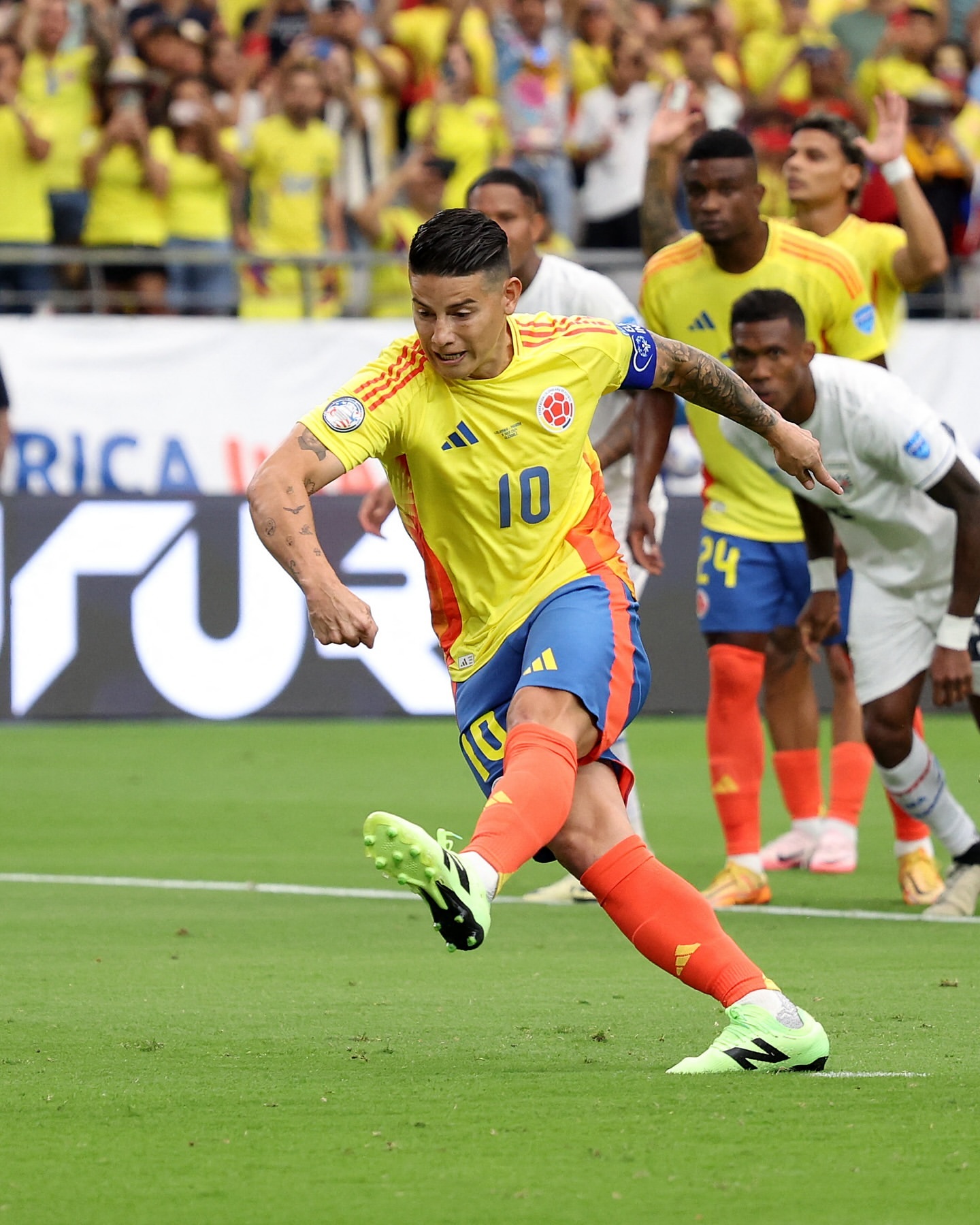 Colômbia x Panamá Reprodução/ Copa América