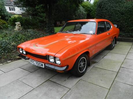 Ford Capri RS 3100 1973. Foto: Reprodução