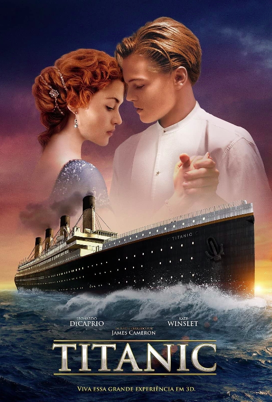 O épico “Titanic” retornou aos cinemas este ano para comemorar 25 anos de sua estreia.  O FLIPAR mostrou. 