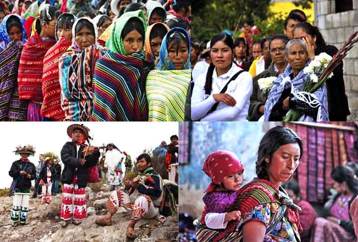 México: É um dos países mais ricos em diversidade indígena, com mais de 60 grupos étnicos, como os Maya, Zapotecos, Mixtecos e Nahuas. As comunidades são distribuídas principalmente no sul e nas montanhas centrais. A língua e a cultura indígenas continuam muito presentes, embora enfrentem desafios de discriminação.
 Reprodução: Flipar