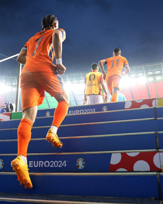 Holanda x Turquia (Foto: X/Uefa Euro 2024)