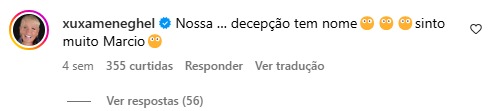 Comentário de Xuxa sobre o posicionamento político de Jojo Todynho e a remoção do clipe "Arrasou Viado" das plataformas digitais Reprodução: Instagram