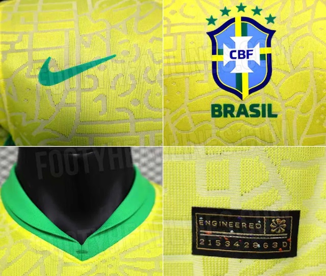 Camisa Brasil - 2024 Reprodução / Footy Headlines