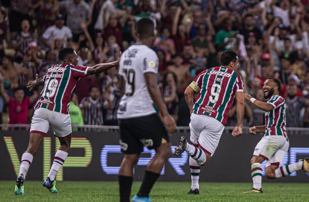 A goleada de 2022 foi especial por ter registrado o último gol da carreira profissional do atacante Fred, ídolo do Fluminense.