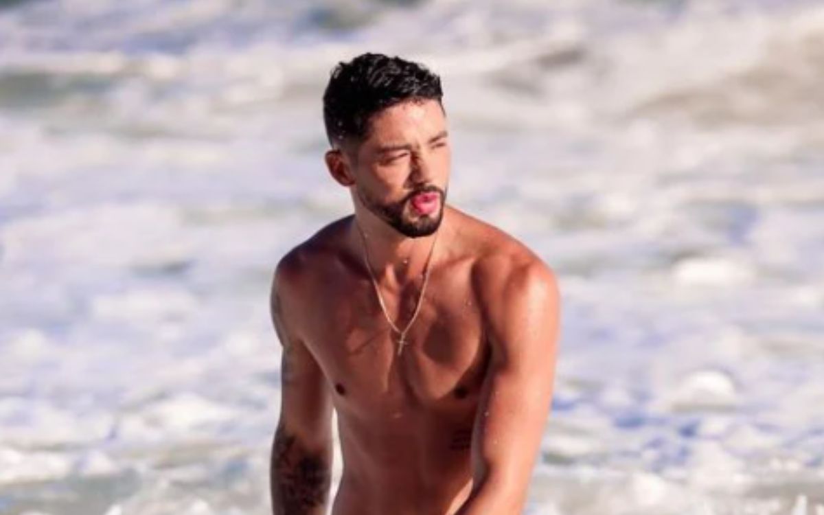 Rico Melquíades e sua mudança de visual. Foto: Facebook