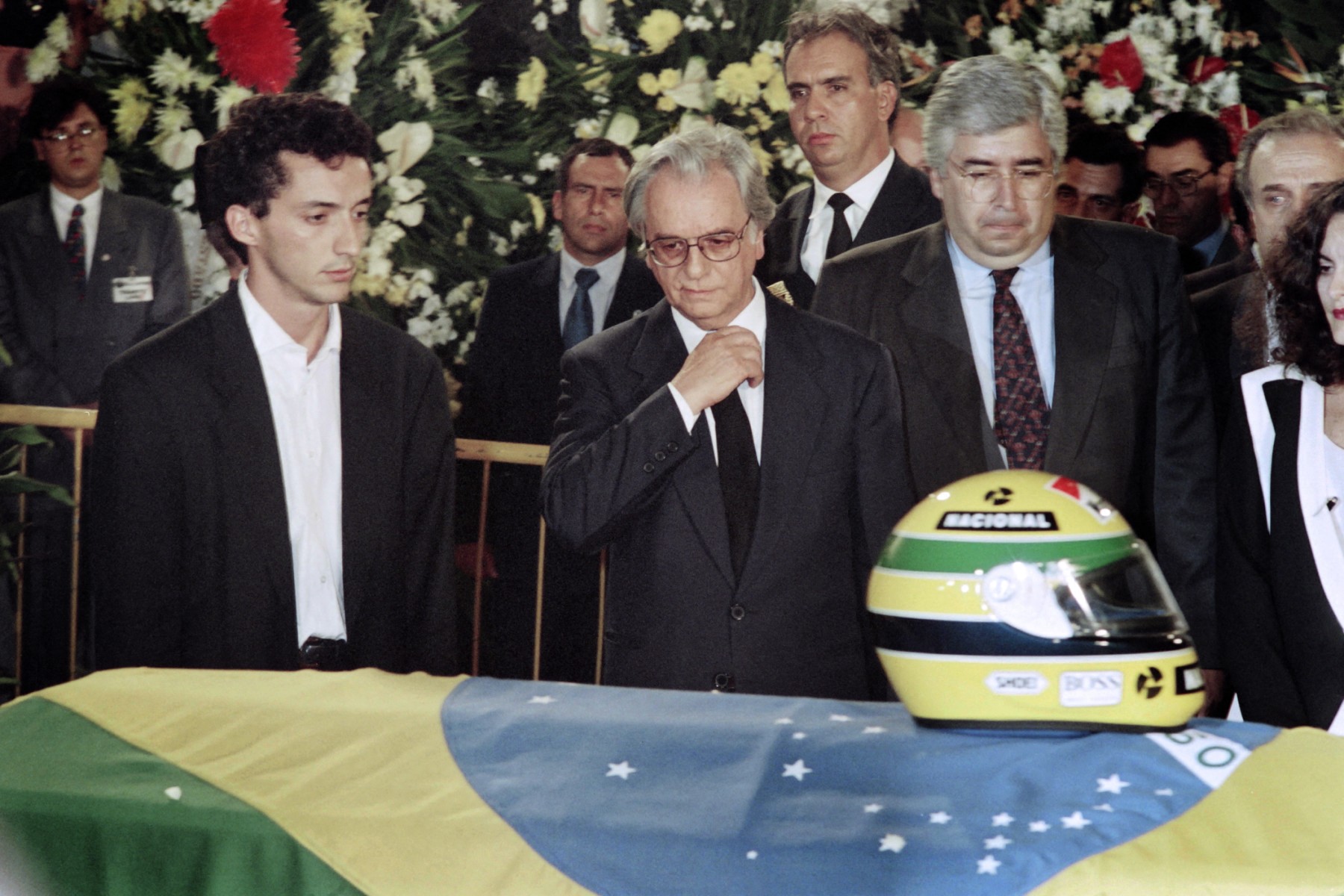 Velório - Ayrton Senna. FOTO:  PAULO WHITAKER / AFP
