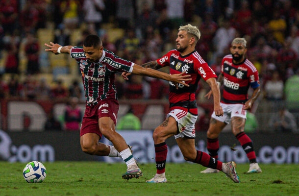 Flamengo e Fluminense fazem clássico às 18h30 deste sábado, dia 11 de novembro, no Maracanã, pela 34ª rodada do Campeonato Brasileiro. - Foto: Marcelo Gonçalves/Fluminense F.C.
